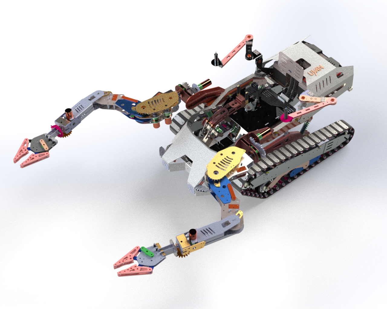 A3003929-履带车带机械臂